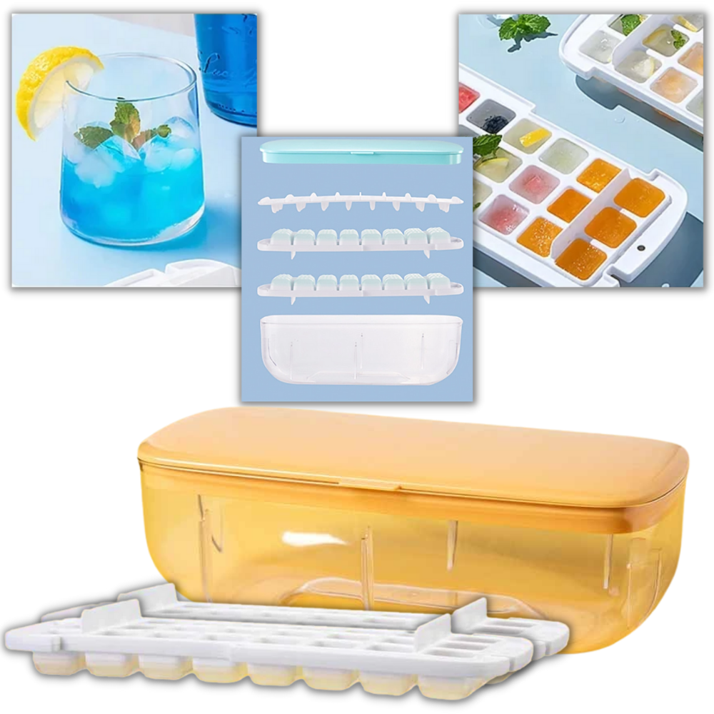 Conjunto de moldes de silicone para gelo da marca Munchen, utensílios de cozinha para fazer cubos de gelo.