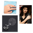 Anel Belle Bague "Je t'aime" em 100 línguas da marca Relanfenk, com design delicado e detalhes elegantes.