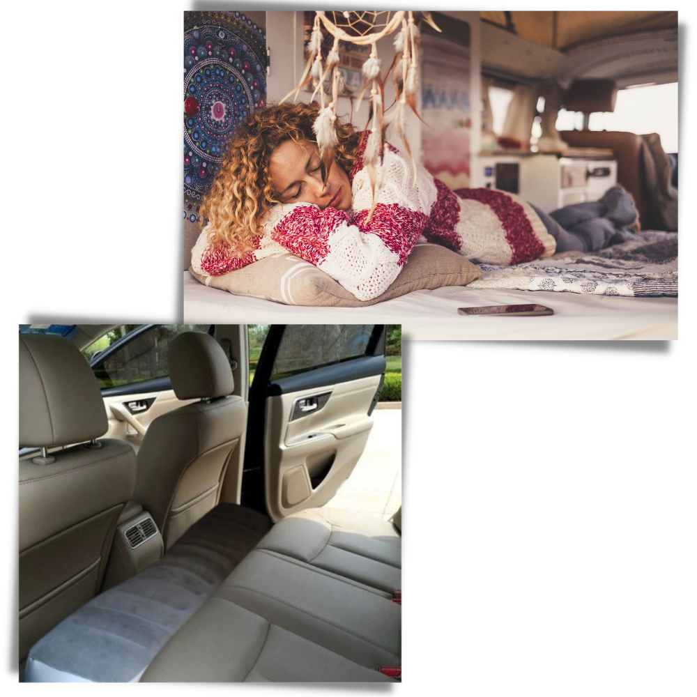 Almofada inflável para assento de carro, confortável, ideal para camping e viagens, marca Sjddufcnd.