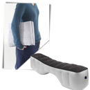 Almofada inflável portátil da Sjddufcnd para assento de carro, ideal para camping e aventuras ao ar livre