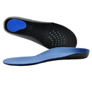Insoles ortopédicas corretoras de postura da Spring Time, capa para cuidado dos pés, com design plano e suporte.