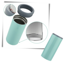Suporte para alimentos e bebidas Rinhoo com isolamento a vácuo de parede dupla em aço inoxidável.