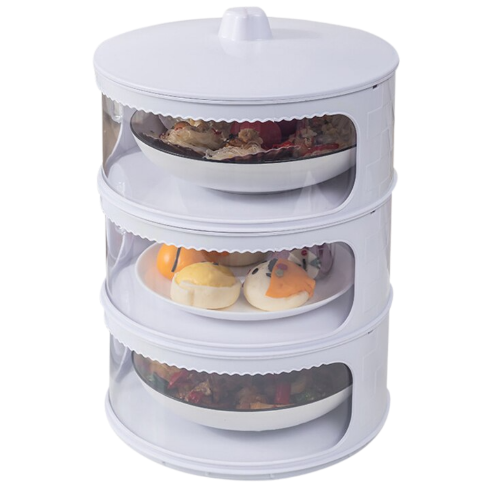 Recipientes alimentares isolantes empiláveis da marca Cn, tampas removíveis, ideal para armazenamento de alimentos.