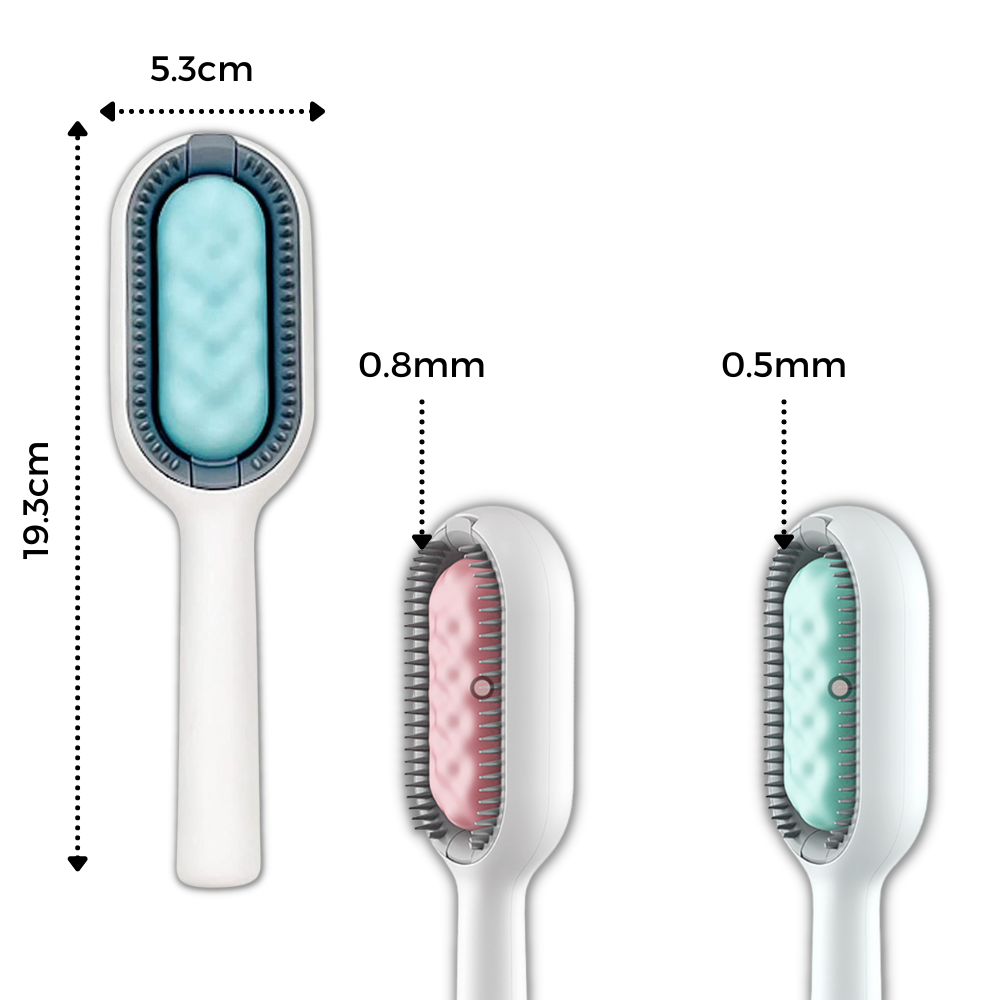 Escova de tosa para animais de estimação Searchi, ferramenta de material de toilettagem para pets com cerdas resistentes