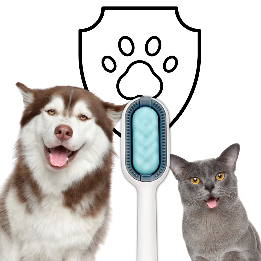 Escova de tosa para animais de estimação Searchi, ferramenta de tosa segura e eficaz para cuidados com pets.