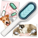 Escova de tosa para animais de estimação Searchi, ferramenta de grooming com cerdas para remover nós e pelos mortos