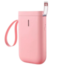 Impressora de etiquetas portátil Dodocool rosa, equipamento de escritório compacto para imprimir etiquetas em casa ou no escritório.