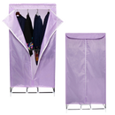 Acessório para secadora elétrica e portátil Yescom, suporte dobrável que funciona como armário para roupas e roupas de lavanderia.