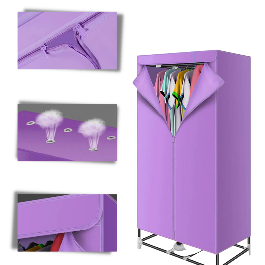 Acessório para secadora elétrica portátil Yescom, suporte de roupa para secar roupas delicadas e facilitar o uso.