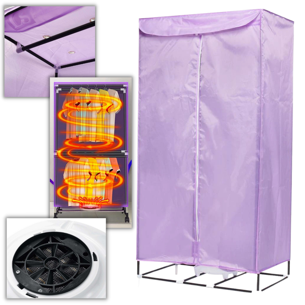 Acessório de secadora elétrica portátil Yescom, suporte para roupas de lavanderia, compatível com secadoras elétricas.