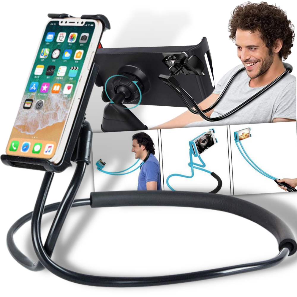 Suporte de telefone para o pescoço Imountek, acessório de telefonia para suporte confortável e prático.