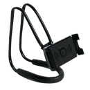Suporte de telefone para o pescoço Imountek, acessório de telefonia preto com design ergonômico para uso confortável.