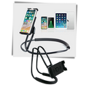 Suporte de telefone para o pescoço Imountek, design versátil, ajustável e confortável para uso com dispositivos móveis.