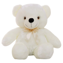 Boneco ursinho de pelúcia com luz LED branca, brinquedo e figura decorativa da marca Binpure.