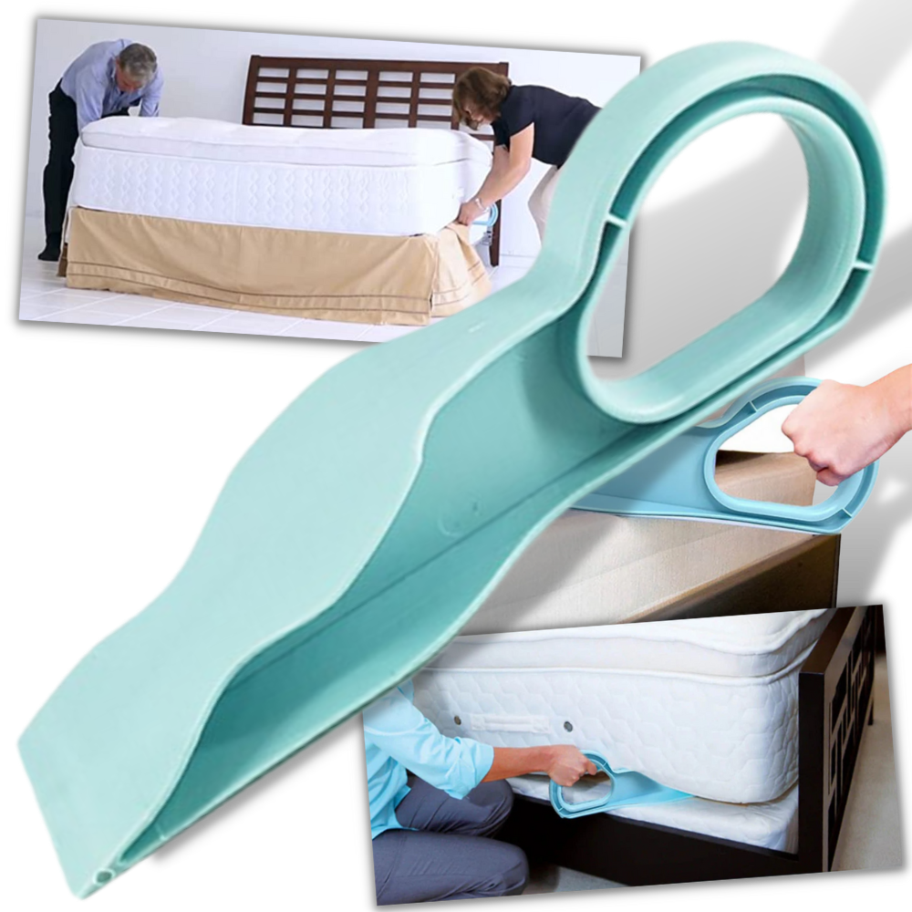 Conjunto de 2 relevedores de colchão Great para facilitar o levantamento e ajuste de camas e móveis.