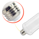 Lâmpada LED efeito chama da marca Nafxzy, com design de lâmpes universais e luz brilhante semelhante a uma chama.