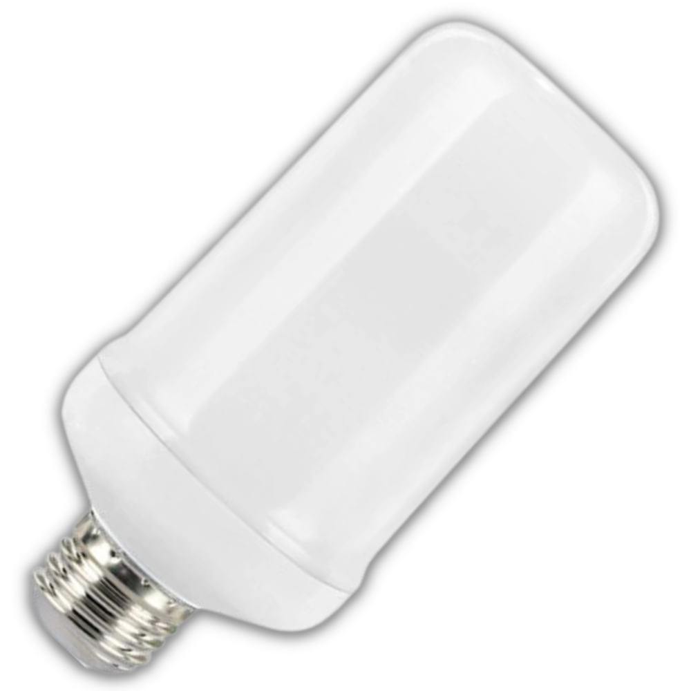 Lâmpada LED efeito chama da marca Nafxzy, luminária decorativa com efeito de fogo realista e luz quente.