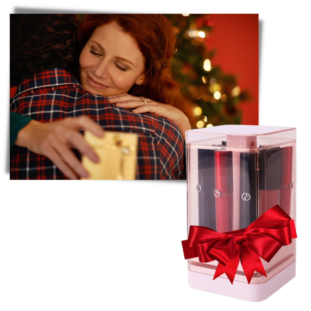Estojo de armazenamento para batons Uncosinb, organizador de maquiagem portátil para gloss e produtos de beleza.