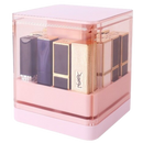 Estojo de armazenamento para batons da Uncosinb, bolsa de toalete pink com espaço para gloss e produtos de beleza.