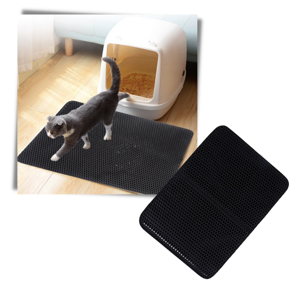 Capa impermeável para caixa de areia de gatos da marca Kdqueery, acessório para proteção e higiene de animais domésticos.
