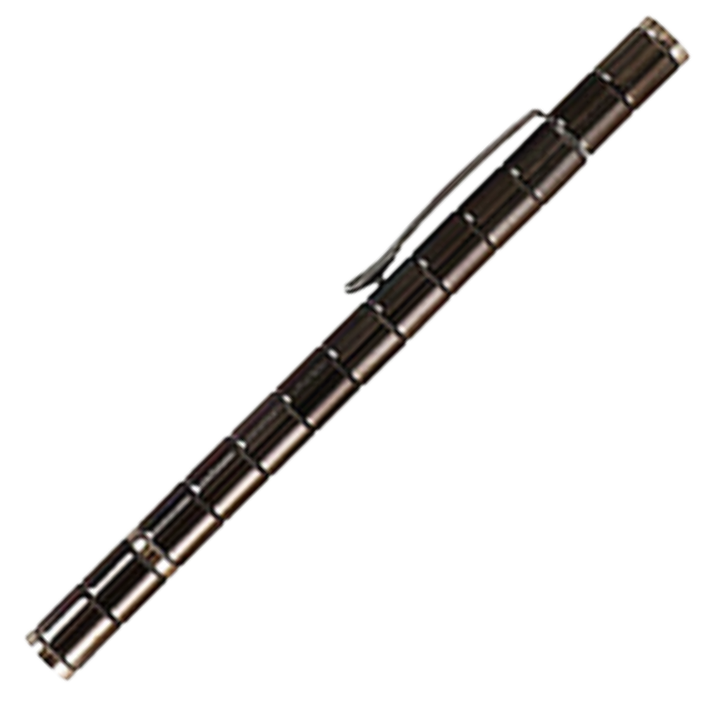 Caneta magnética antiestresse Qhou preta para escrita e desenho, instrumento de escritório com design inovador e funcionalidade relaxante.