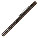 Caneta magnética antiestresse Qhou preta para escrita e desenho, instrumento de escritório com design inovador e funcionalidade relaxante.
