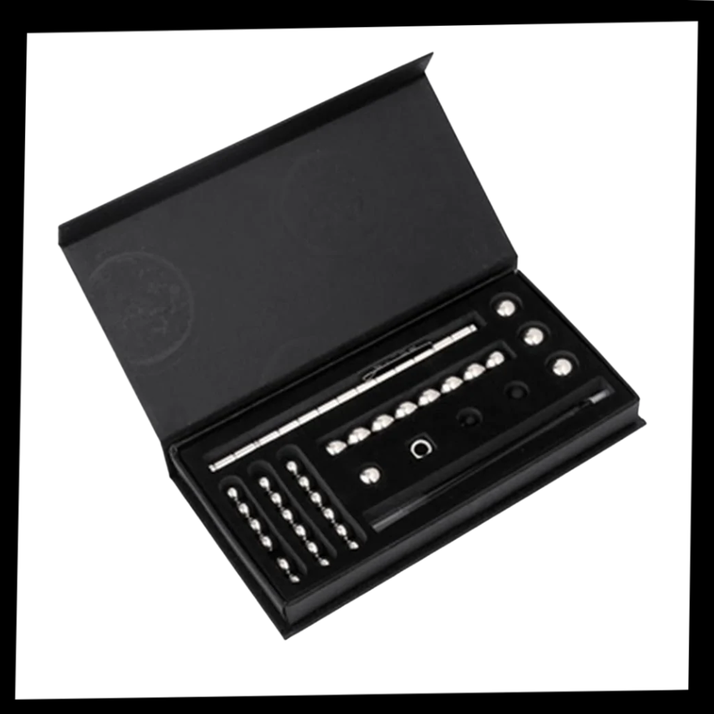 Caneta magnética anti-estresse Qhou, instrumento de escrita e desenho com design funcional e atraente.
