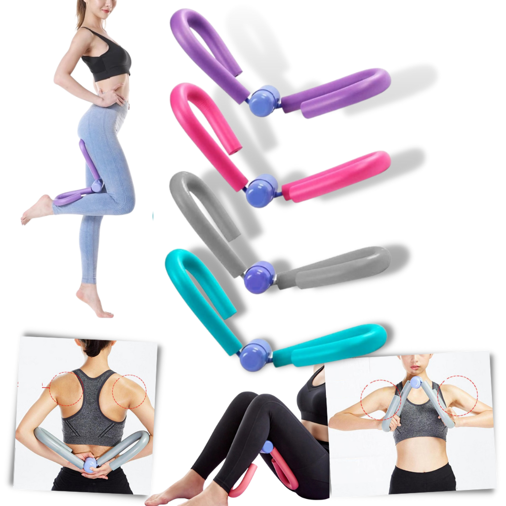 Equipamento de fitness Tenflyer para as pernas, ideal para treinos de força e condicionamento muscular.