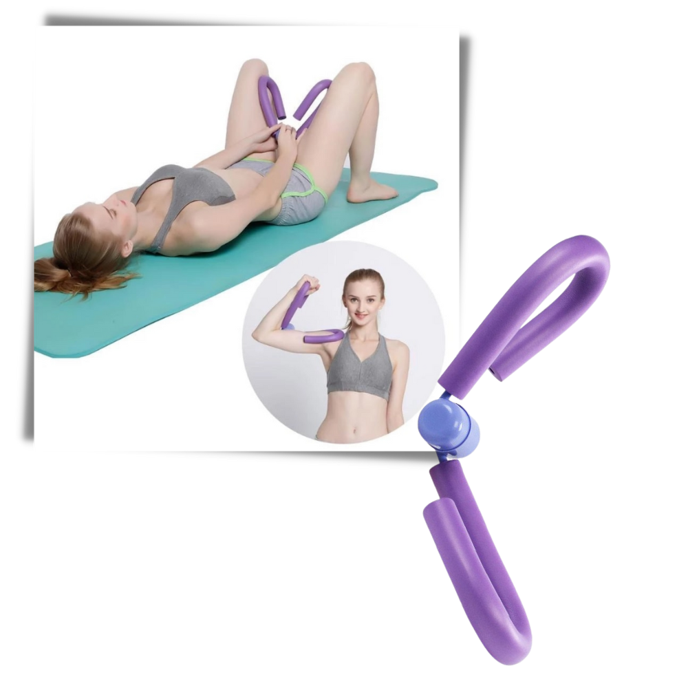 Equipamento de fitness Tenflyer para pernas, ideal para treino e exercícios de fortalecimento das coxas e panturrilhas.