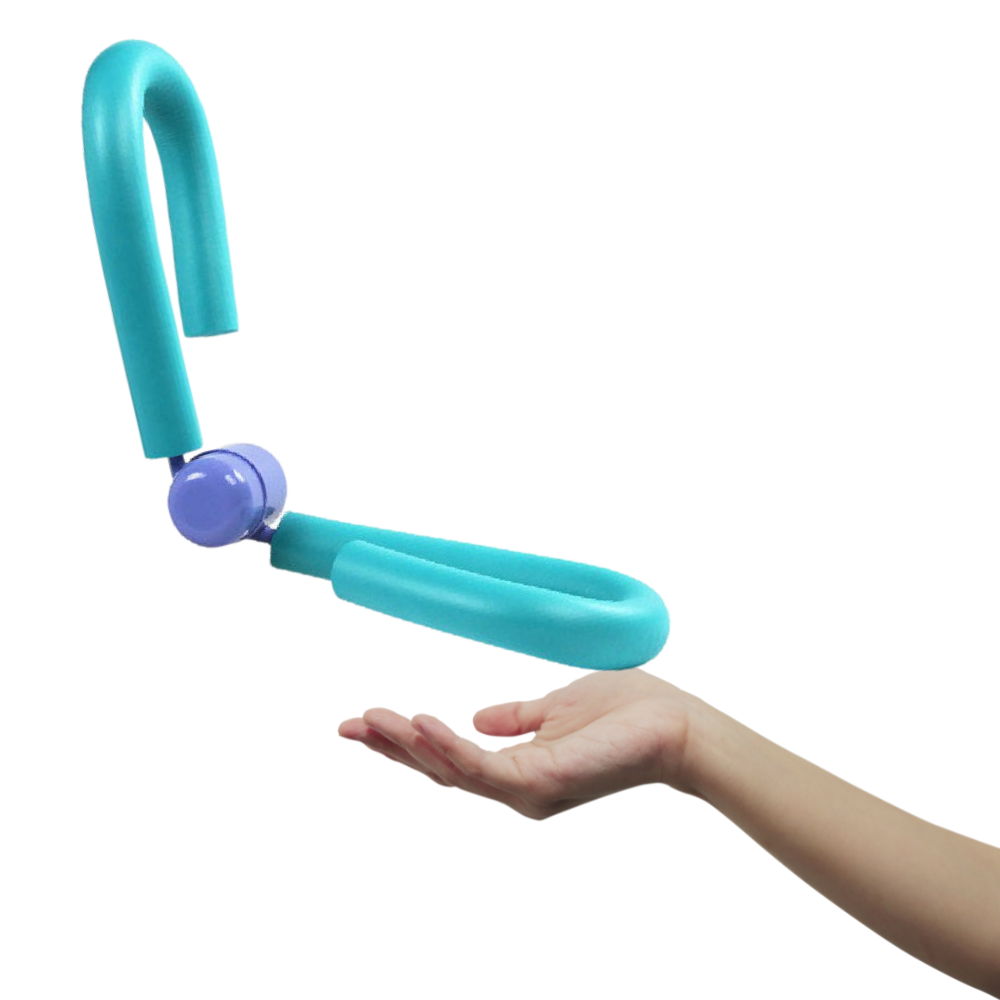 Equipamento de fitness Tenflyer para pernas, leve e eficaz, ideal para treino de força e resistência nas sessões de exercícios.