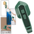 Acessório mini ferro a vapor Wepro para aparelhos de lavanderia, compacto e portátil, ideal para passar roupas com facilidade.