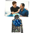 Jaqueta militar Tacvasen para roupas de ar livre, veste com detalhes em camuflado e estilo robusto para atividades ao ar livre.