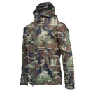 Jaqueta militar Tacvasen de roupa de exterior com estampa jungle camo, ideal para atividades ao ar livre e aventura.