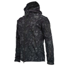Jaqueta militar Tacvasen de roupa de exterior com estampa de cobra preta, ideal para atividades ao ar livre.