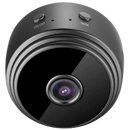 Mini câmera de vigilância sem fio Imshiehqt com lente de alta definição, ideal para monitoramento discreto e fácil instalação.