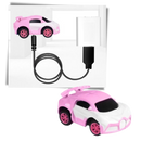 Relógio de carro de brinquedo recarregável da Apmemiss com design de veículo de jogo, ideal para diversão infantil.