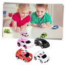 Relógio de carro de brinquedo controle remoto recarregável da marca Apmemiss, com design único e detalhes coloridos.