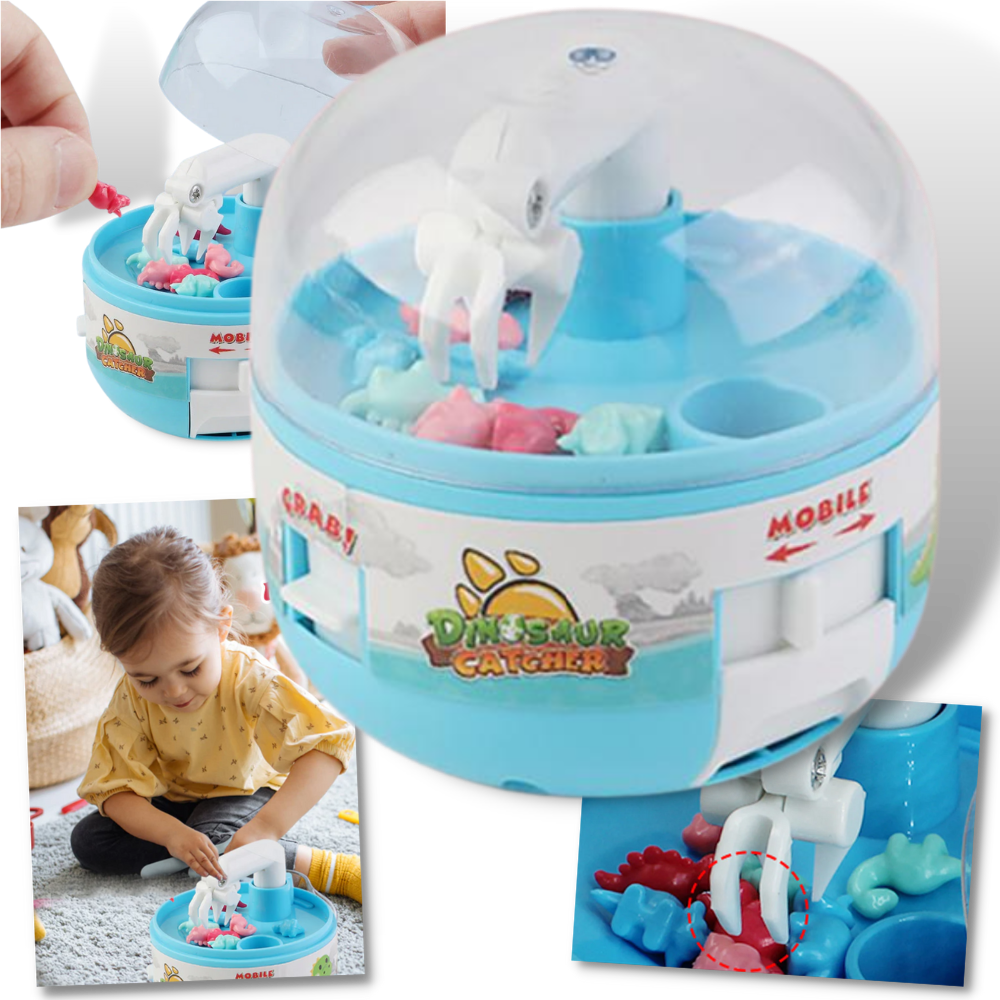 Mini máquina de pinças da marca One Opening, brinquedo de atividade com mini ferramentas para crianças, em cores variadas.