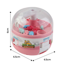 Mini máquina de pinças brinquedo One Opening, brinquedo de atividade com várias pinças coloridas para crianças.