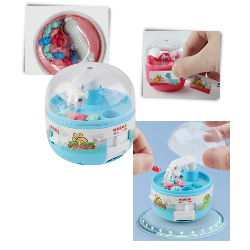Mini máquina de pinces da One Opening, brinquedo de atividade com design compacto e fácil de usar, ideal para crianças.