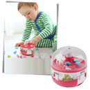 Mini máquina de pinças One Opening, brinquedo de atividade com várias pinças coloridas para diversão infantil.