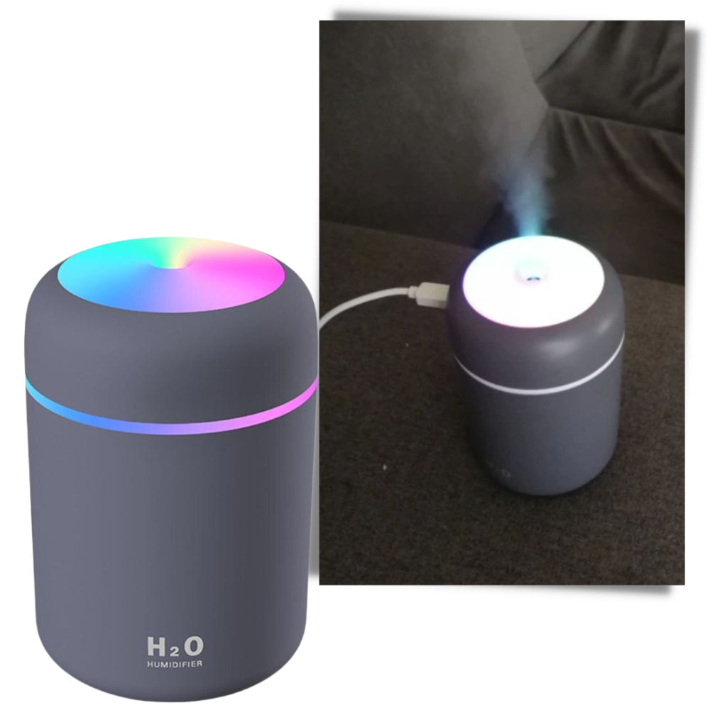 Acessório para umidificador de ar e difusor de óleos essenciais Hqzy, mini umidificador portátil fácil de carregar.