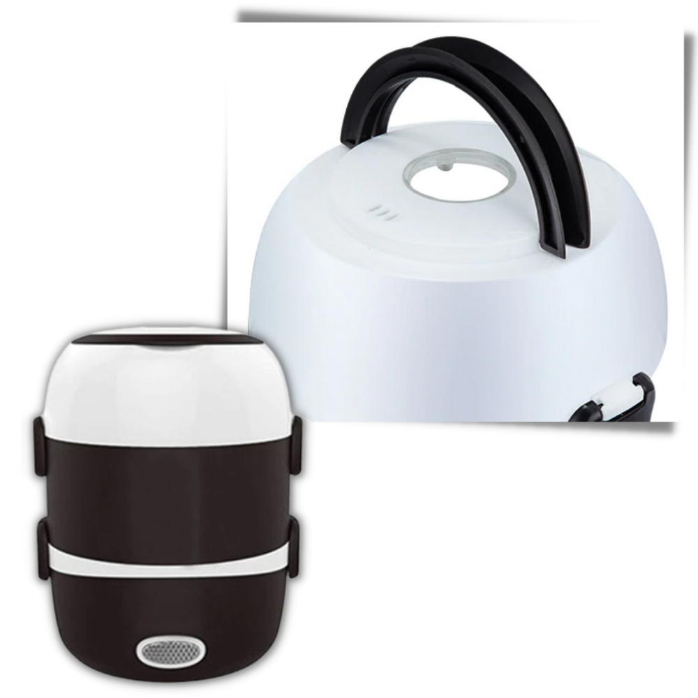 Mini fogão elétrico Liveday, portátil e leve, ideal para cozinhar em espaços pequenos ou viagens.