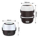 Mini cuiseur elétrico Liveday para cozinha, compacto e eficiente, com painel de controle e capacidade para preparar refeições rápidas.