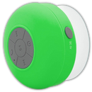 Mini alto-falante Bluetooth à prova d'água Neego, componente de áudio portátil na cor verde com design compacto.