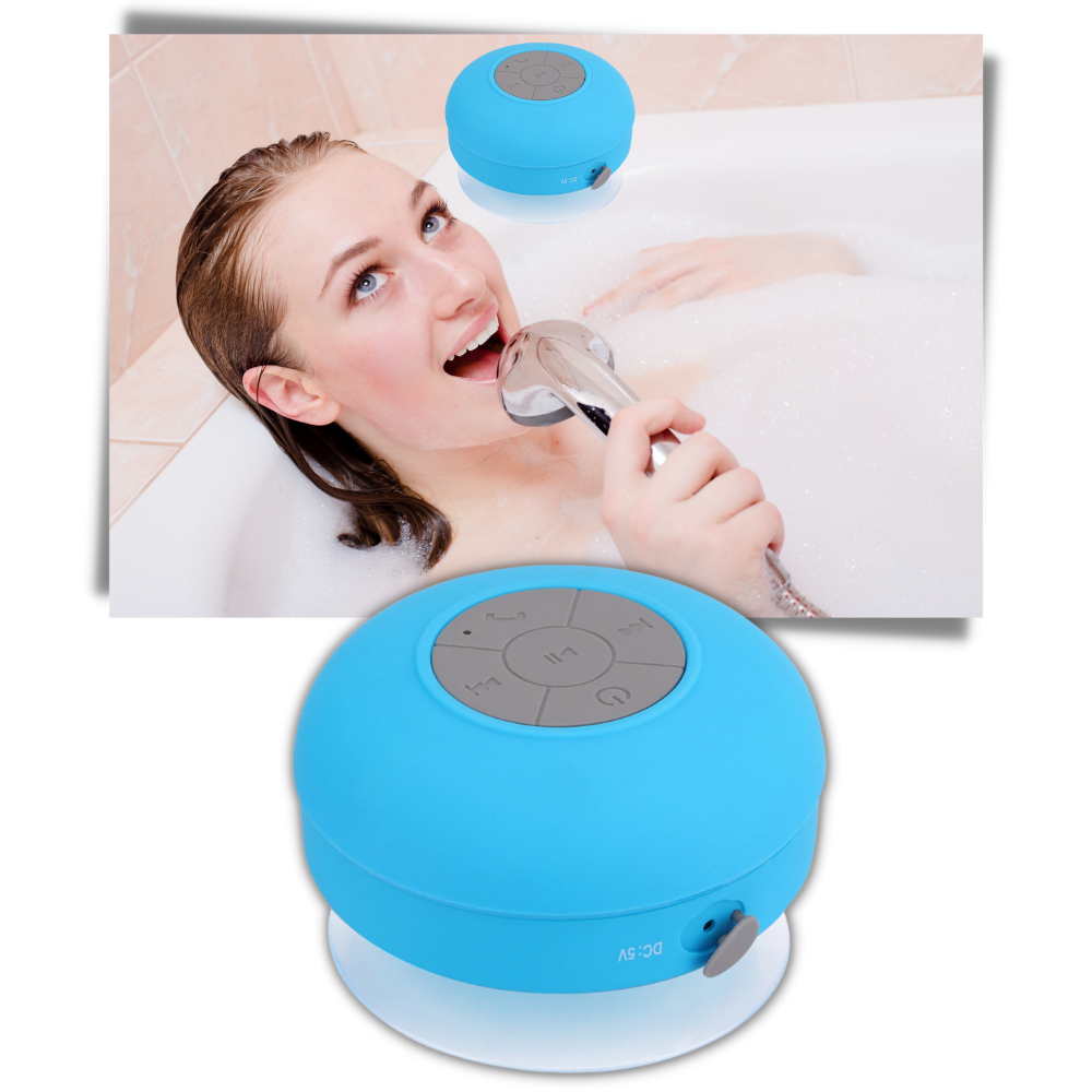 Mini alto-falante Bluetooth à prova d'água da Neego, componente de áudio compacto com design portátil e resistente à água.