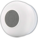 Mini alto-falante Bluetooth à prova d'água Neego branco, compacto e portátil para áudio de alta qualidade.