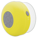 Mini alto-falante Bluetooth à prova d'água Neego em amarelo, compacto e portátil para áudio de alta qualidade