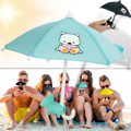 Mini guarda-chuva para telefone Nifei, acessório compacto de proteção para dispositivos móveis, em imagem mostrando o produto.