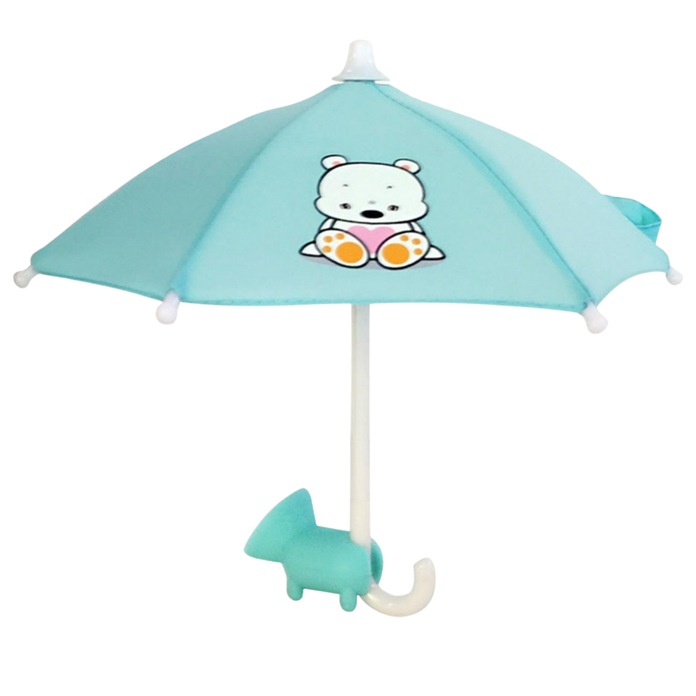 Mini guarda-chuva para telefone Nifei, acessório de proteção portátil para dispositivos móveis, em imagem com fundo branco.